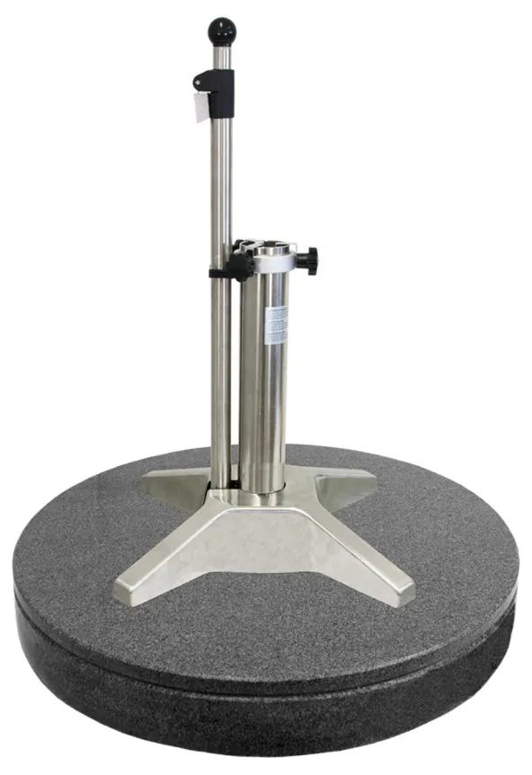 Schirmst�nder LIRO Midi 70SE Granitschirmfu� dunkel flexible Klemmung